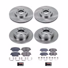 PWR-KOE5376, PowerStop Z17 Evolution Plus Stock Replacement Brake Kits for 2011-2016 OPTIMA, 2011-2015 SONATA - KOE5376 in UAE, Dubai. Condition - new. Price 1,120 AED. Photo, seller contacts | AUTO.AE