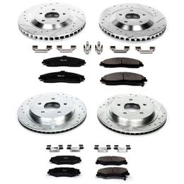 PWR-K1560, PowerStop Z23 Evolution Sport Brake Upgrade Kits for 1997-2004 CORVETTE, 2004-2009 XLR - K1560 في الإمارات, دبي. Condition - new. Price 2,100 AED. Photo, seller contacts | AUTO.AE