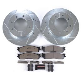 PWR-K2203-36, PowerStop Z36 Truck and Tow Brake Upgrade Kits for 2003-2008 RAM 3500, RAM 2500, 2006-2008 RAM 1500 - K2203-36 في الإمارات, دبي. Condition - new. Price 1,950 AED. Photo, seller contacts | AUTO.AE