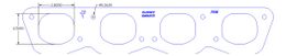 FOG-7038, Flatout Gaskets GPC Header Gaskets 7038 في الإمارات, دبي. Condition - new. Price 170 AED. Photo, seller contacts | AUTO.AE