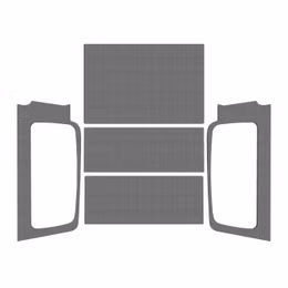 50603, DEI 50603 Gray Original Finish Complete Kit for JEEP Wrangler LJ 2004-2006 в ОАЭ, Дубай. Состояние - новое. Цена 2 150 AED. Фото, контакты продавца | AUTO.AE