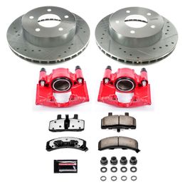 PWR-KC4873-36, PowerStop Z36 Truck and Tow Brake Upgrade Kits with Calipers for 1990-2002 ASTRO, SAFARI - KC4873-36 в ОАЭ, Дубай. Состояние - новое. Цена 2 110 AED. Фото, контакты продавца | AUTO.AE