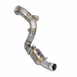 725081, SUPERSPRINT 725081 Downpipe Left with Metallic Catalytic Converter for MERCEDES W167 GLE (SUV) in UAE, Dubai. Condition - new. Price 15,660 AED. Photo, seller contacts | AUTO.AE