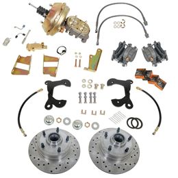 SUM-BK1515-DS, Summit Racing™ Front Disc Brake Conversion Kit for Bel Air, Impala, Biscayne, Del Ray, One-Fifty & Two-Ten Series في الإمارات, دبي. Condition - new. Price 3,910 AED. Photo, seller contacts | AUTO.AE
