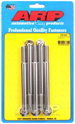 626-5000, ARP 626-5000 SAE Bolt Kit 7/16-14 X 5.000 hex SS bolts в ОАЭ, Дубай. Состояние - новое. Цена 340 AED. Фото, контакты продавца | AUTO.AE