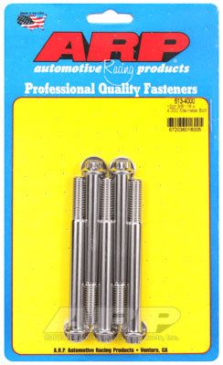 613-4000, ARP 613-4000 SAE Bolt Kit 3/8-16 x 4.000 12pt SS bolts в ОАЭ, Дубай. Состояние - новое. Цена 270 AED. Фото, контакты продавца | AUTO.AE