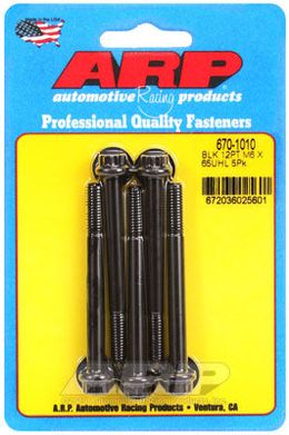 670-1010, ARP 670-1010 Metric Thread Bolt Kit M6 x 1.00 x 65 12pt black oxide bolts в ОАЭ, Дубай. Состояние - новое. Цена 220 AED. Фото, контакты продавца | AUTO.AE