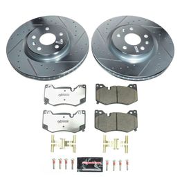 PWR-K8529-26, PowerStop Z26 Street Warrior Brake Upgrade Kits for 2020-2024 CORVETTE - K8529-26 в ОАЭ, Дубай. Состояние - новое. Цена 1 620 AED. Фото, контакты продавца | AUTO.AE