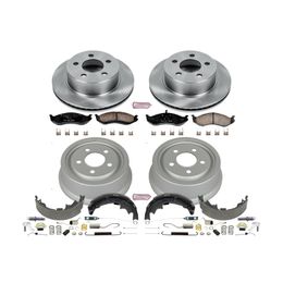 PWR-KOE15215DK, PowerStop Autospecialty Stock Replacement Disc and Drum Brake Kits for 2001-2006 WRANGLER - KOE15215DK في الإمارات, دبي. Condition - new. Price 1,490 AED. Photo, seller contacts | AUTO.AE