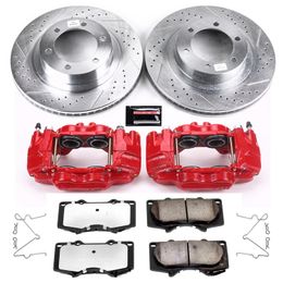 PWR-KC2421-36, PowerStop Z36 Truck and Tow Brake Upgrade Kits with Calipers for 2003-2009 4RUNNER, GX470 - KC2421-36 في الإمارات, دبي. Condition - new. Price 2,720 AED. Photo, seller contacts | AUTO.AE