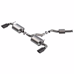 141010BC, BORLA 141010BC Exhaust System Cat-Back S-Type, 2.25" (4" Black Chrome Tips) for TOYOTA RAV4 Hybrid 2.5L 2019–2025 في الإمارات, دبي. Condition - new. Price 6,960 AED. Photo, seller contacts | AUTO.AE