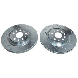 PWR-AR82201XPR, PowerStop Evolution Drilled and Slotted Rotors for 2020-2025 CORVETTE - AR82201XPR in UAE, Dubai. Condition - new. Price 960 AED. Photo, seller contacts | AUTO.AE