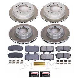 PWR-SC5874, PowerStop Z17 Evolution Plus Semi-Coated Rotor Brake Kits for 2010-2024 4RUNNER, 2010-2023 GX460 - SC5874 в ОАЭ, Дубай. Состояние - новое. Цена 1 750 AED. Фото, контакты продавца | AUTO.AE