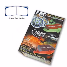 EBC-DP41157R, EBC Yellowstuff Brake Pads DP41157R in UAE, Dubai. Condition - new. Price 1,010 AED. Photo, seller contacts | AUTO.AE