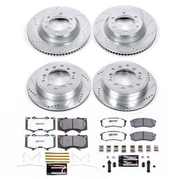 PWR-K5874-36, PowerStop Z36 Truck and Tow Brake Upgrade Kits for 2010-2024 4RUNNER, 2010-2023 GX460 - K5874-36 в ОАЭ, Дубай. Состояние - новое. Цена 2 340 AED. Фото, контакты продавца | AUTO.AE