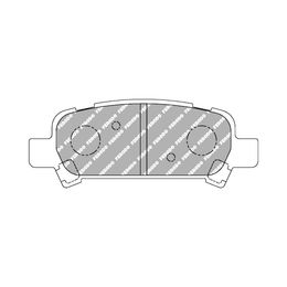 FCP1333H, FERODO FCP1333H Rear Brake Pads DS2500 for SUBARU Impreza (GC) / Legacy (BE / BH) / Outback (BL / BP) in UAE, Dubai. Condition - new. Price 940 AED. Photo, seller contacts | AUTO.AE