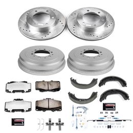 PWR-K15097DK-36, PowerStop Z36 Truck and Tow Brake Upgrade Kits for 1995-2002 TACOMA - K15097DK-36 في الإمارات, دبي. Condition - new. Price 2,080 AED. Photo, seller contacts | AUTO.AE