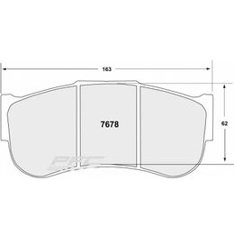 7678.82.30.44, PFC 7678.82.30.44 Front Brake Pads for PORSCHE 911 GT3 R (992) / BMW M4 GT3 (G82) (82 compound, 30 mm) في الإمارات, دبي. Condition - new. Price 4,080 AED. Photo, seller contacts | AUTO.AE