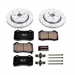 PWR-K5956, PowerStop Z23 Evolution Sport Brake Upgrade Kits for 2012-2017 GRAND CHEROKEE - K5956 في الإمارات, دبي. Condition - new. Price 1,370 AED. Photo, seller contacts | AUTO.AE