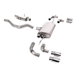 SSXLR140, MILLTEK SSXLR140 Filter-Back Exhaust, 3" (Polished GT-90 Trims) for LAND ROVER Defender 90 P300 / P400e 2020- في الإمارات, دبي. Condition - new. Price 12,300 AED. Photo, seller contacts | AUTO.AE