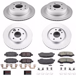 PWR-CRK7035, PowerStop Z17 Evolution Plus GEOMET Coated Brake Kits for 2014-2020 ROGUE, 2017-2022 ROGUE SPORT - CRK7035 in UAE, Dubai. Condition - new. Price 1,470 AED. Photo, seller contacts | AUTO.AE