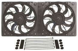 DER-16812, 10 Inch 1,360 CFM Derale High-Output Dual RAD Fan and Shroud Kit 16812 в ОАЭ, Дубай. Состояние - новое. Цена ⁦2 070 AED⁩. Фото, контакты продавца | AUTO.AE