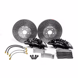 UP-M3MY-317-6.1, UNPLUGGED PERFORMANCE UP-M3MY-317-6.1 Big Brake Kit (front), Race Pads for TESLA Model 3 / Model Y في الإمارات, دبي. Condition - new. Price 41,050 AED. Photo, seller contacts | AUTO.AE
