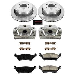 PWR-KCOE6271, PowerStop Z17 Evolution Plus Stock Replacement Brake Kits with Calipers for 2012-2018 F-150 - KCOE6271 في الإمارات, دبي. Condition - new. Price 1,490 AED. Photo, seller contacts | AUTO.AE