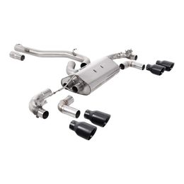SSXVW645, MILLTEK SSXVW645 Cat-Back Exhaust, 3.15" (Cerakote Black GT-100 Tips) for VW Golf R (MK7.5) в ОАЭ, Дубай. Состояние - новое. Цена 11 350 AED. Фото, контакты продавца | AUTO.AE