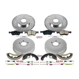 PWR-K15257DK, PowerStop Z23 Evolution Sport Disc and Drum Brake Upgrade Kits for 2010-2012 ESCAPE, 2010-2011 MARINER, 2010 TRIBUTE - K15257DK в ОАЭ, Дубай. Состояние - новое. Цена 2 140 AED. Фото, контакты продавца | AUTO.AE