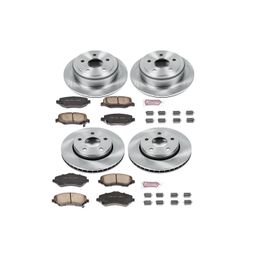 PWR-KOE2798, PowerStop Z17 Evolution Plus Stock Replacement Brake Kits for 2007-2017 WRANGLER, 2018 WRANGLER JK - KOE2798 في الإمارات, دبي. Condition - new. Price 1,360 AED. Photo, seller contacts | AUTO.AE