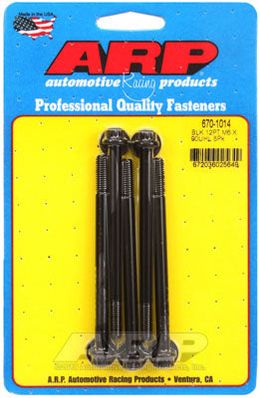 670-1014, ARP 670-1014 Metric Thread Bolt Kit M6 x 1.00 x 90 12pt black oxide bolts in UAE, Dubai. Condition - new. Price 230 AED. Photo, seller contacts | AUTO.AE