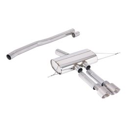 SSXM494, MILLTEK SSXM494 Filter-Back Exhaust, 3" (Brushed Titanium GT-100 Tips) for MINI Cooper S (F66) 2024- في الإمارات, دبي. Condition - new. Price 7,840 AED. Photo, seller contacts | AUTO.AE