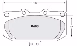 0460.11.15.44, PFC 0460.11.15.44 Front Brake Pads for SUBARU Impreza WRX 99-01 incl Gp.N Nissan GT-R R32 / GT-R R33 GTS (11 Compound, 15mm) in UAE, Dubai. Condition - new. Price 1,410 AED. Photo, seller contacts | AUTO.AE
