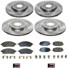 PWR-KOE9280, PowerStop Z17 Evolution Plus Stock Replacement Brake Kits for 2022-2024 GRAND CHEROKEE, 2021-2024 GRAND CHEROKEE L - KOE9280 في الإمارات, دبي. Condition - new. Price 1,860 AED. Photo, seller contacts | AUTO.AE