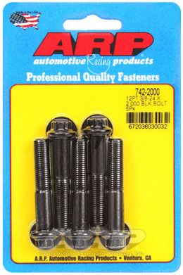 742-2000, ARP 742-2000 SAE Bolt Kit 3/8-24 x 2.000 12pt black oxide bolts в ОАЭ, Дубай. Состояние - новое. Цена 200 AED. Фото, контакты продавца | AUTO.AE