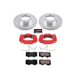 PWR-KC137, PowerStop Z23 Evolution Sport Brake Upgrade Kits with Calipers for 2003-2009 4RUNNER, 2007-2014 FJ CRUISER, 2005-2023 TACOMA - KC137 в ОАЭ, Дубай. Состояние - новое. Цена 2 380 AED. Фото, контакты продавца | AUTO.AE