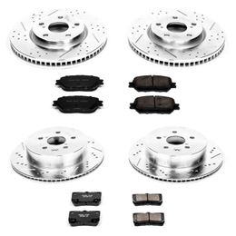 PWR-K4072, PowerStop Z23 Evolution Sport Brake Upgrade Kits for 2006 GS300, 2010-2013 IS250 - K4072 в ОАЭ, Дубай. Состояние - новое. Цена 1 850 AED. Фото, контакты продавца | AUTO.AE