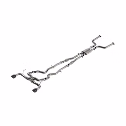 140978BC, BORLA 140978BC Cat-Back Exhaust System 2.50", ATAK (4.50" RD x 6.00" Black Chrome Tips) for INFINITI Q50 3.0L V6 2016-2024 in UAE, Dubai. Condition - new. Price 10,260 AED. Photo, seller contacts | AUTO.AE