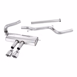 SSXFD093, MILLTEK SSXFD093 Cat-Back Exhaust, 3'' (Dual GT-100 Polished Tips) for FORD Focus ST Estate / Sedan / Limosine 2012-2018 في الإمارات, دبي. Condition - new. Price 5,650 AED. Photo, seller contacts | AUTO.AE