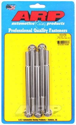 613-4750, ARP 613-4750 SAE Bolt Kit 3/8-16 x 4.750 12pt SS bolts в ОАЭ, Дубай. Состояние - новое. Цена 280 AED. Фото, контакты продавца | AUTO.AE