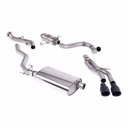 SSXTY214, MILLTEK SSXTY214 Cat-Back Exhaust, 3" (Cerakote Black GT-100 Tips) for TOYOTA Tacoma 2.4L Turbo Hybrid Crew / Ext. Cab 2024- in UAE, Dubai. Condition - new. Price 9,020 AED. Photo, seller contacts | AUTO.AE