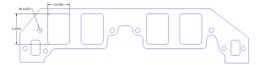 FOG-8036-4, Flatout Gaskets Intake Gaskets 8036.4 في الإمارات, دبي. Condition - new. Price 280 AED. Photo, seller contacts | AUTO.AE