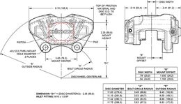 WIL-120-17166, Wilwood D31 Dual Piston Calipers 120-17166 في الإمارات, دبي. Condition - new. Price ⁦1,710 AED⁩. Photo, seller contacts | AUTO.AE