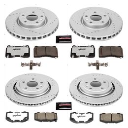 PWR-K7291-26, PowerStop Z26 Street Warrior Brake Upgrade Kits for 2017-2019 CORVETTE - K7291-26 в ОАЭ, Дубай. Состояние - новое. Цена 2 680 AED. Фото, контакты продавца | AUTO.AE