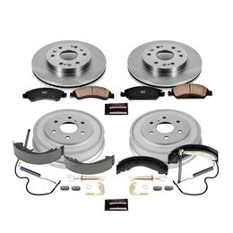 PWR-KOE15238DK, PowerStop Autospecialty Stock Replacement Disc and Drum Brake Kits for 2007-2008 SIERRA 1500, SILVERADO 1500 - KOE15238DK в ОАЭ, Дубай. Состояние - новое. Цена 2 200 AED. Фото, контакты продавца | AUTO.AE