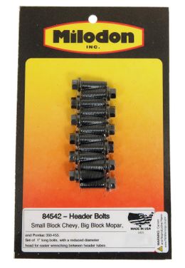 MIL-84542, Milodon Header Bolts 84542 in UAE, Dubai. Condition - new. Price 90 AED. Photo, seller contacts | AUTO.AE