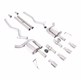 SSXFD429, MILLTEK SSXFD429 Cat-Back Exhaust, 2.76" (Polished GT-100 Tips) for FORD Mustang GT 5.0L Fastback (S650) 2024- في الإمارات, دبي. Condition - new. Price 16,780 AED. Photo, seller contacts | AUTO.AE