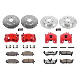 PWR-KC2805-36, PowerStop Z36 Truck and Tow Brake Upgrade Kits with Calipers for 2008-2010 TITAN, QX56, 2007-2011 ARMADA - KC2805-36 in UAE, Dubai. Condition - new. Price 5,210 AED. Photo, seller contacts | AUTO.AE