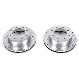 PWR-AR-8746XPR, PowerStop Evolution Drilled and Slotted Rotors for 2000-2002 RAM 2500, RAM 3500 - AR8746XPR in UAE, Dubai. Condition - new. Price 1,510 AED. Photo, seller contacts | AUTO.AE